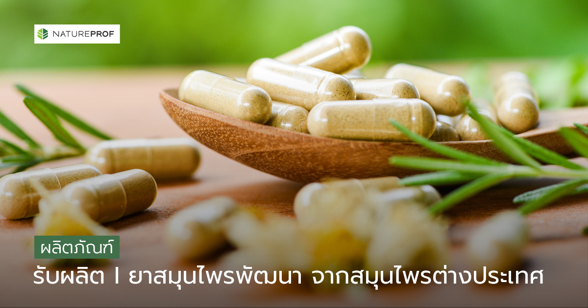 ผลิตภัณฑ์ยาสมุนไพรพัฒนา